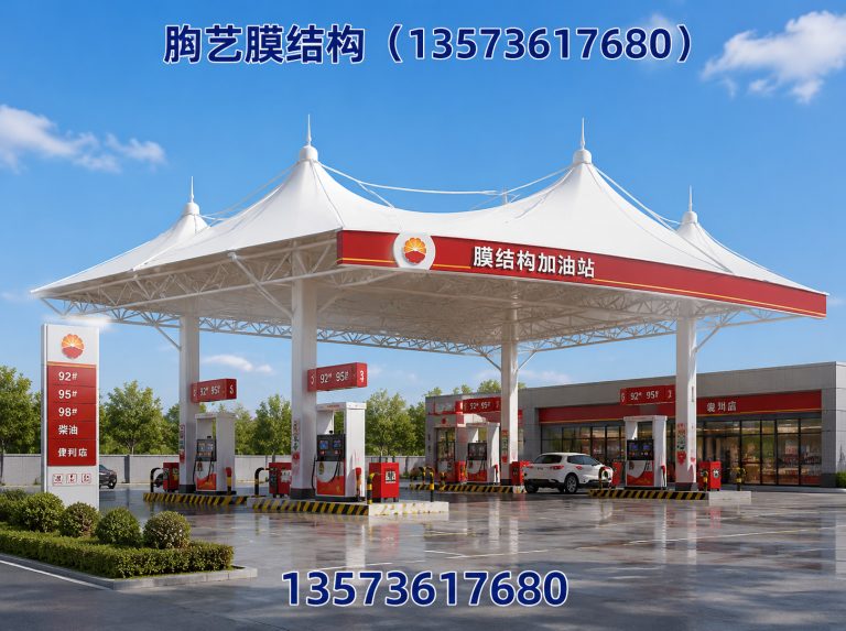 潍坊滨海经济技术开发区膜结构工程展示图